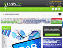 Tablet Screenshot of leadscon.com